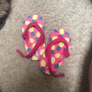 Girls size 5 flip flop